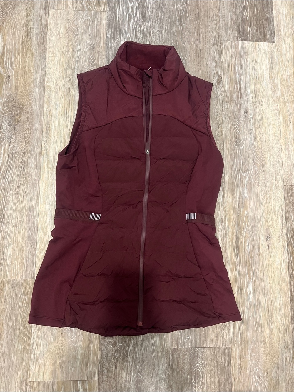 NWOT LULULEMON Quilted Sleeveless Vest - Burgundy